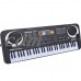 Portable 61 Key Multi-function Electronic Organ Music Piano Keyboard Organ Musical Teaching Keyboard Toy With Microphone for Kids   568970890